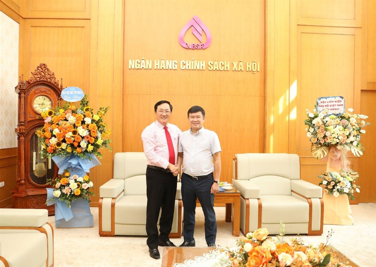 TW Đoàn TNCS Hồ Chí Minh chúc mừng ngày thành lập Ngân hàng Chính sách xã hội (04/10/2002 - 04/10/2023)