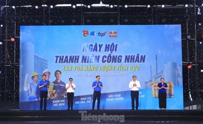 Nhiều hoạt động sôi nổi tại Ngày hội Thanh niên công nhân 2025