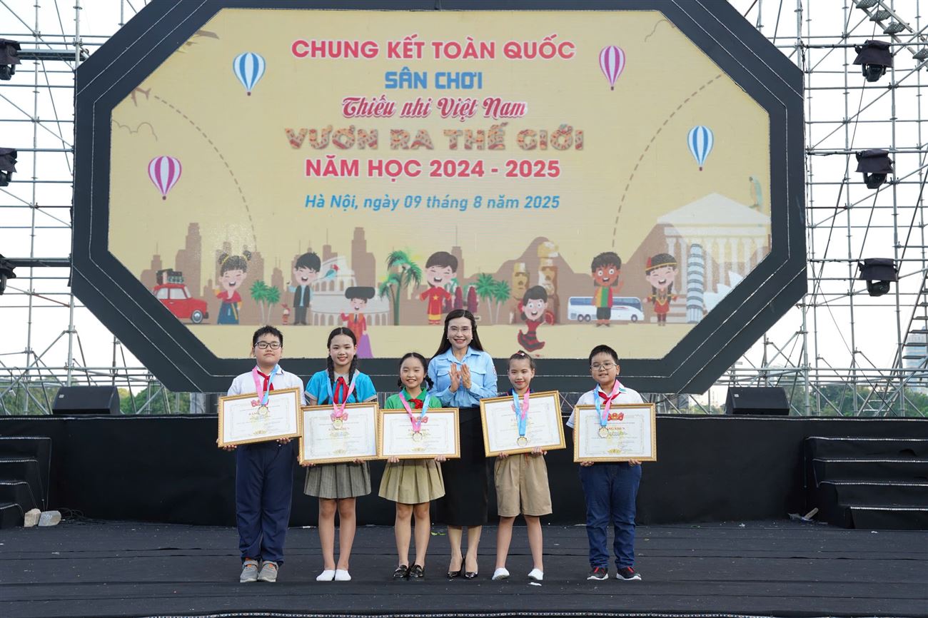 Vòng chung kết toàn quốc, tổng kết và trao giải thưởng Sân chơi Thiếu nhi Việt Nam - Vươn ra thế giới Năm học 2024 - 2025