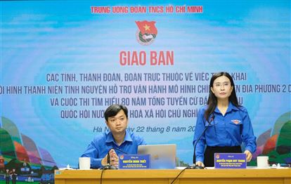 Thanh niên tình nguyện đẩy mạnh Mặt trận số và hỗ trợ đổi thẻ đảng viên