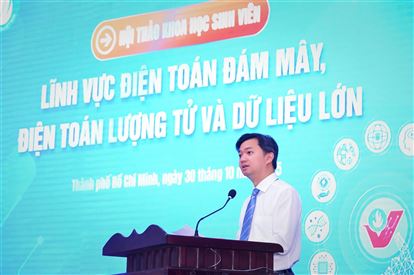 Khởi động chuỗi Hội thảo khoa học sinh viên lĩnh vực Điện toán đám mây, Điện toán lượng tử và Dữ liệu lớn