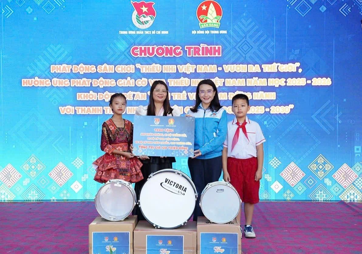 Phát động sân chơi Thiếu nhi Việt Nam - Vươn ra thế giới năm 2025