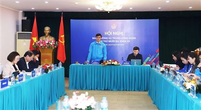 Khai mạc Hội nghị Ban Thường vụ Trung ương Đoàn lần thứ mười ba, khoá XII