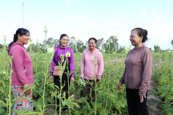 Tín dụng chính sách tiếp sức phụ nữ Khmer nâng cao sinh kế