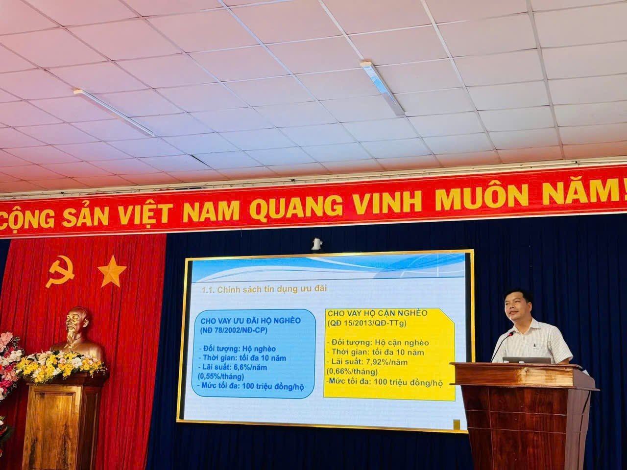 TẬP HUẤN NÂNG CAO NĂNG LỰC CHO CÁN BỘ ĐOÀN, ĐOÀN VIÊN THANH NIÊN THAM GIA CÔNG TÁC GIẢM NGHÈO TẠI AN GIANG