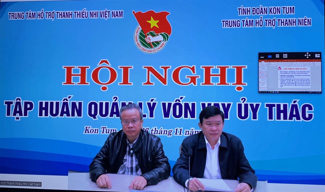 Triển khai lớp tập huấn quản lý vốn vay ủy thác tại Kon Tum