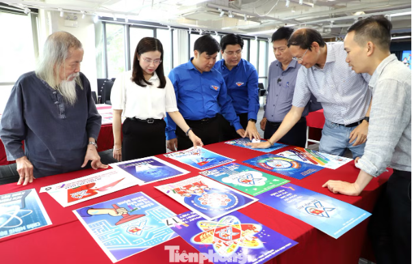 Lựa chọn tranh cổ động tuyên truyền Đại hội Đoàn toàn quốc lần thứ XIII