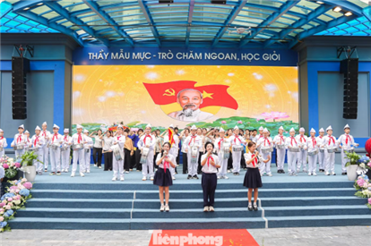 Ban Bí thư Trung ương Đoàn dự lễ khai giảng năm học mới 2026 - 2027