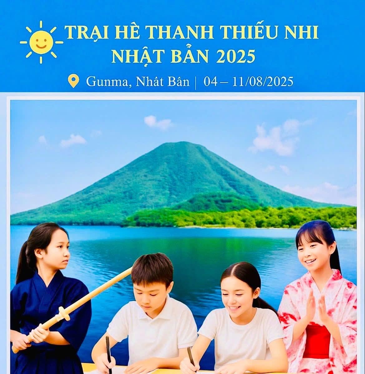 TRẠI HÈ THANH THIẾU NHI NHẬT BẢN 2025