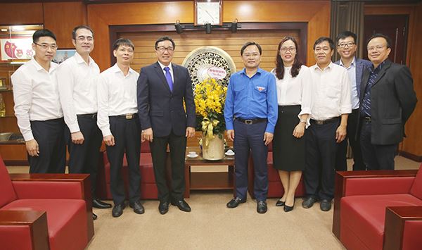 NHCSXH chúc mừng tân Bí thư thứ nhất Trung ương Đoàn TNCS Hồ Chí Minh
