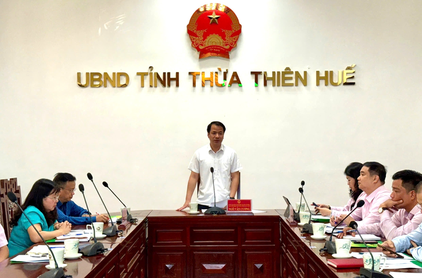 Đoàn kiểm tra, giám sát của Hội đồng quản trị Ngân hàng chính sách xã hội Việt Nam làm việc tại tỉnh Thừa Thiên Huế