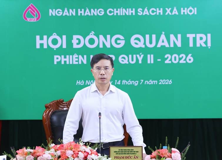 Hội đồng quản trị NHCSXH họp phiên thường kỳ quý II/2026