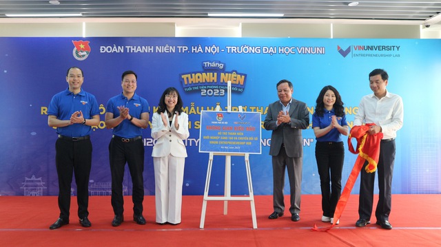 Tháng Thanh niên 2023: Ra mắt Không gian hỗ trợ thanh niên thủ đô khởi nghiệp  - Ảnh 3.
