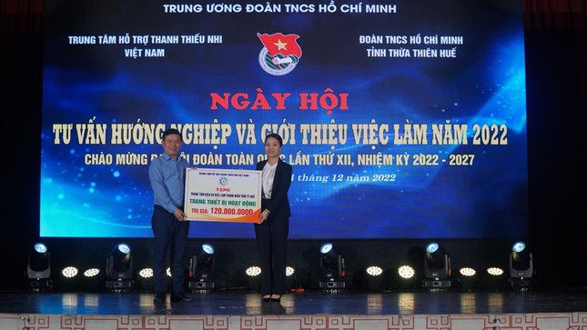 Tư vấn hướng nghiệp, giới thiệu việc làm cho 1.800 đoàn viên, thanh niên Huế ảnh 4