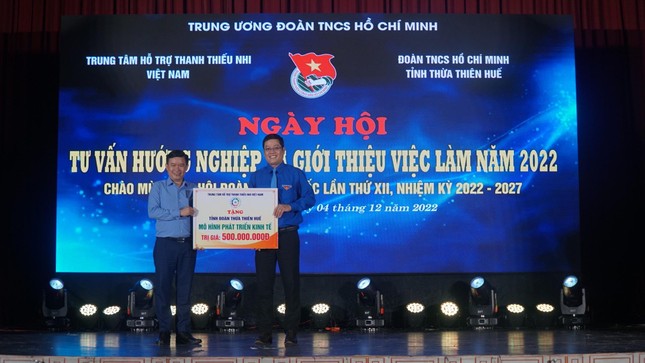 Tư vấn hướng nghiệp, giới thiệu việc làm cho 1.800 đoàn viên, thanh niên Huế ảnh 3