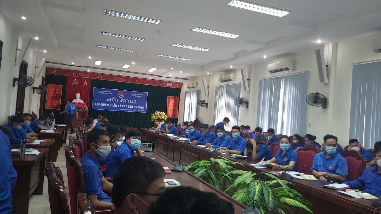 Tập huấn nâng cao năng lực nghiệp vụ quản lý vốn vay ủy thác từ Ngân hàng Chính sách xã hội cho cán bộ Đoàn cơ sở tại Huyện Sơn Dương, Tuyên Quang