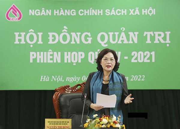 Hội đồng quản trị NHCSXH họp phiên thường kỳ quý IV-2021