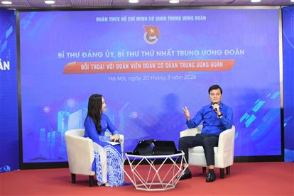 Bí thư thứ nhất đối thoại với đoàn viên thanh niên cơ quan Trung ương Đoàn 