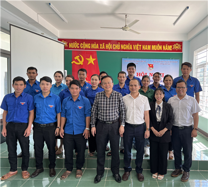 Hội nghị tập huấn cán bộ Đoàn tham gia công tác giảm nghèo năm 2022 tại huyện Trà Bồng tỉnh Quảng Ngãi