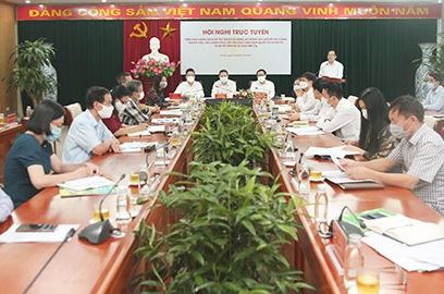 Hội nghị trực tuyến triển khai chính sách hỗ trợ người sử dụng lao động vay vốn để trả lương ngừng việc và trả lương phục hồi sản xuất đối với người lao động