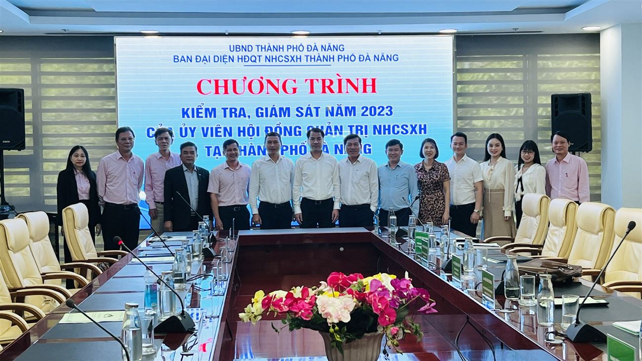Đoàn kiểm tra, giám sát hoạt động của Ngân hàng  Chính sách xã hội tại Thành phố Đà Nẵng năm 2023