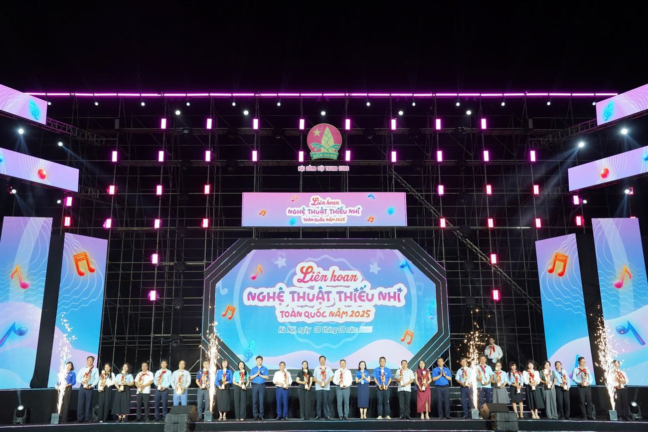 Sôi nổi liên hoan nghệ thuật thiếu nhi toàn quốc năm 2025
