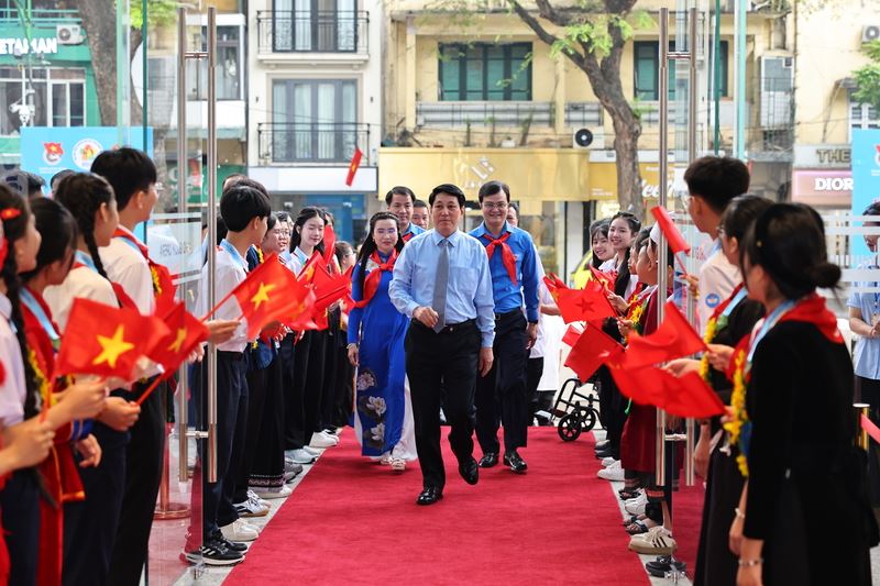 Chủ tịch nước Lương Cường tham dự Lễ tuyên dương Đại hội Cháu ngoan Bác Hồ toàn quốc lần thứ X, năm 2025