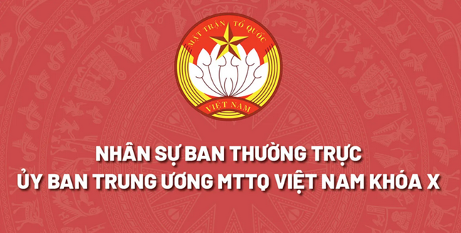 Ban Thường trực Ủy ban Trung ương MTTQ Việt Nam khóa X, nhiệm kỳ 2024-2029
