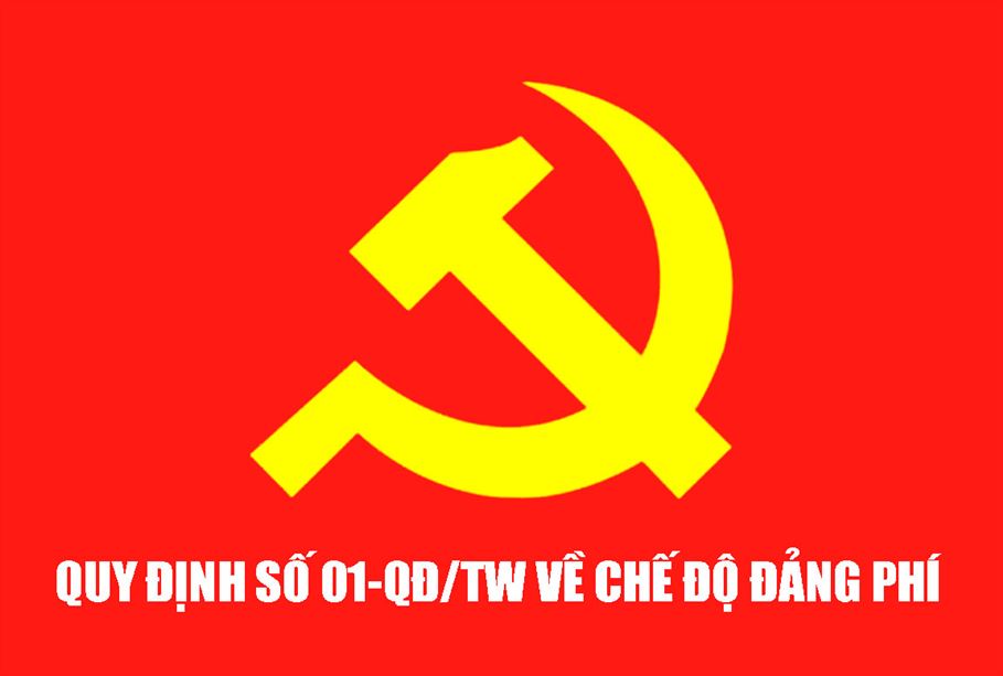 Quy định số 01-QĐ/TW của Bộ Chính trị về chế độ đảng phí