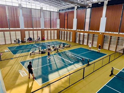 TƯNG BỪNG KHAI TRƯƠNG SÂN TẬP LUYỆN PIKLEBALL