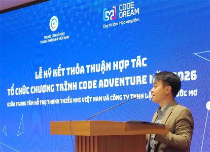  KÝ KẾT HỢP TÁC TRIỂN KHAI CHƯƠNG TRÌNH “CODE ADVENTURE 2026”