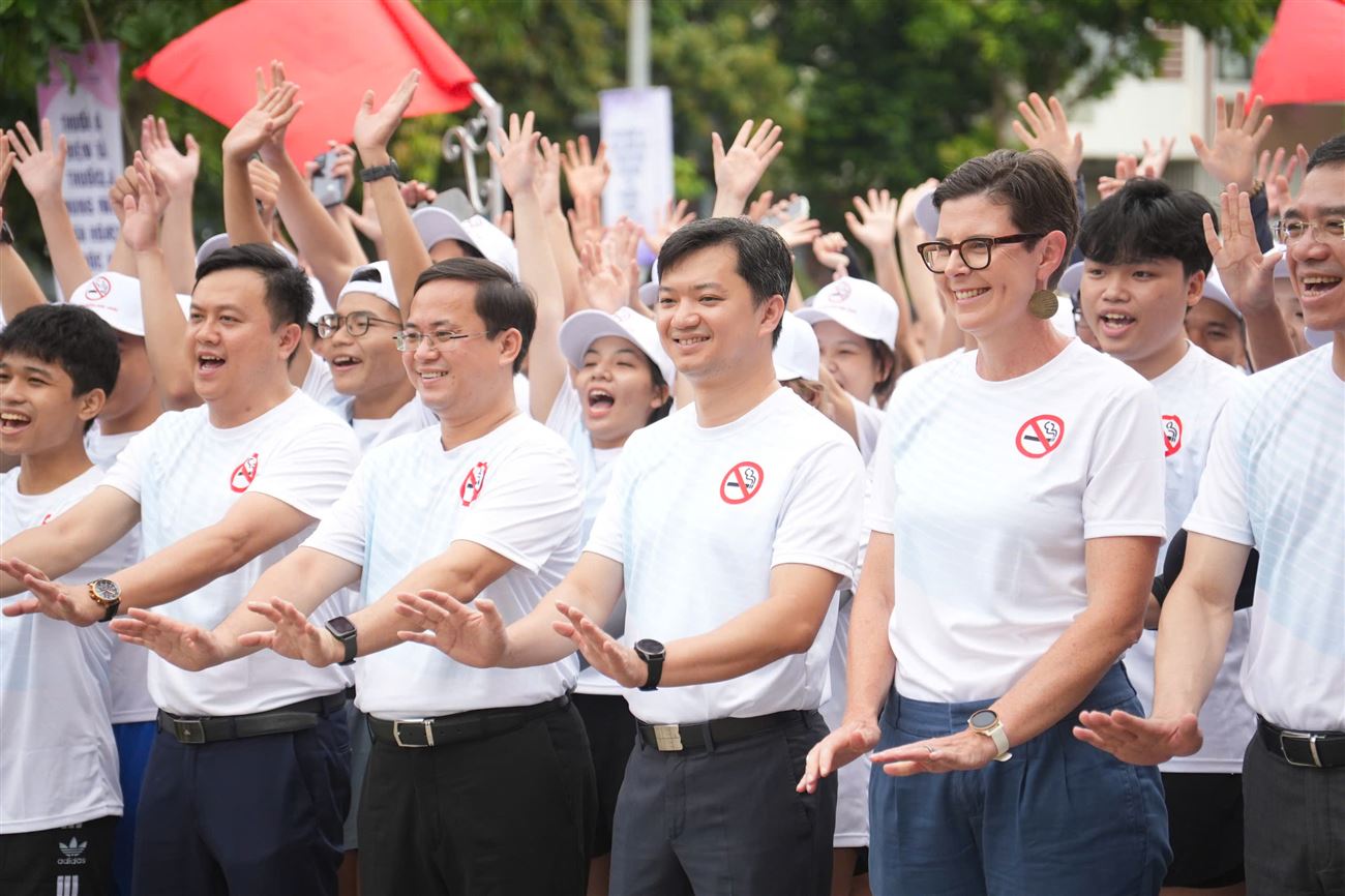 Chung tay xây dựng môi trường không khói thuốc