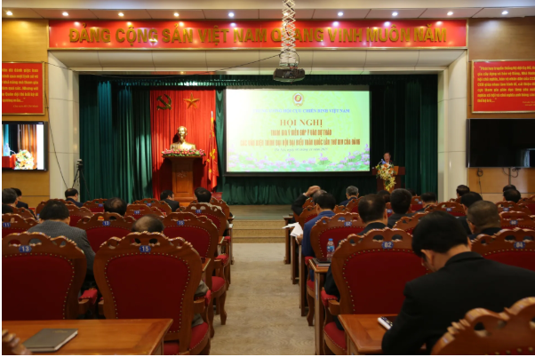 TRUNG ƯƠNG HỘI CỰU CHIẾN BINH VIỆT NAM Phát huy trí tuệ, tinh thần trách nhiệm của Cựu chiến binh Việt Nam đóng góp vào dự thảo các văn kiện trình Đại hội XIV của Đảng