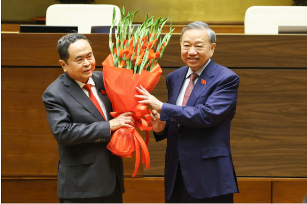 Chủ tịch Quốc hội Trần Thanh Mẫn tuyên thệ nhậm chức