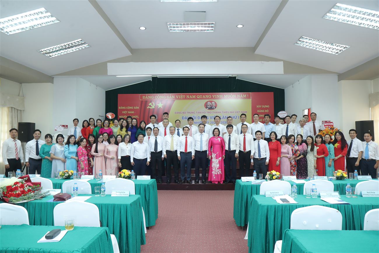 ĐẠI HỘI ĐẠI BIỂU ĐẢNG BỘ TRUNG TÂM HỖ TRỢ THANH THIẾU NHI VIỆT NAM LẦN THỨ I, NHIỆM KỲ 2025–2030