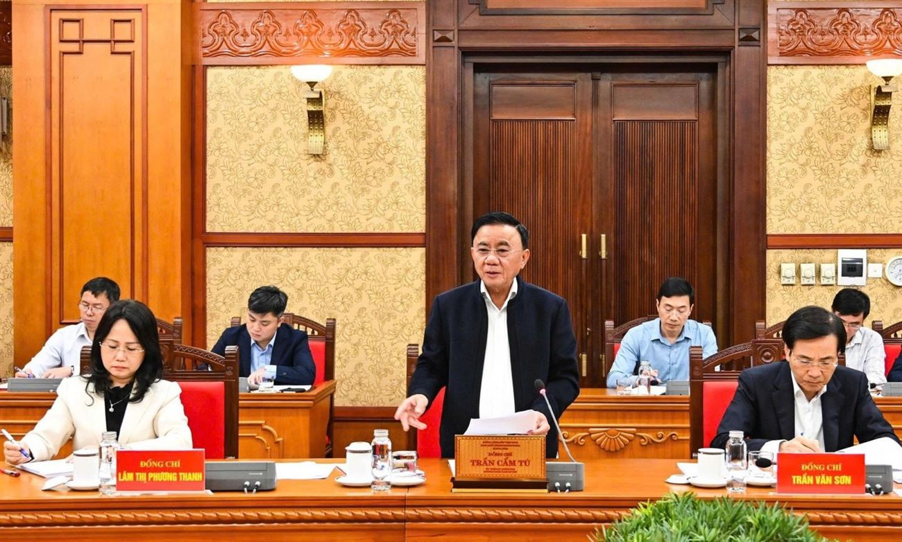 Sớm hoàn thiện, báo cáo chương trình làm việc của Đại hội XIV để Bộ Chính trị cho ý kiến