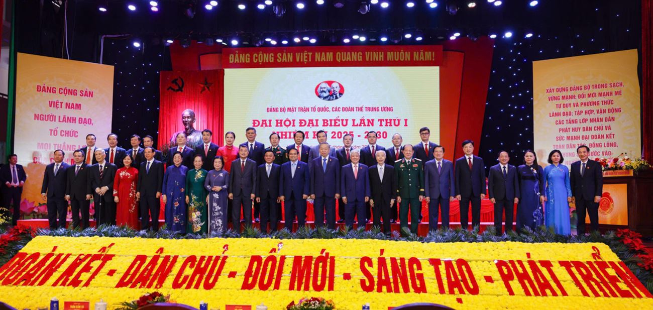 Bế mạc Đại hội Đảng bộ Mặt trận Tổ quốc, các đoàn thể Trung ương