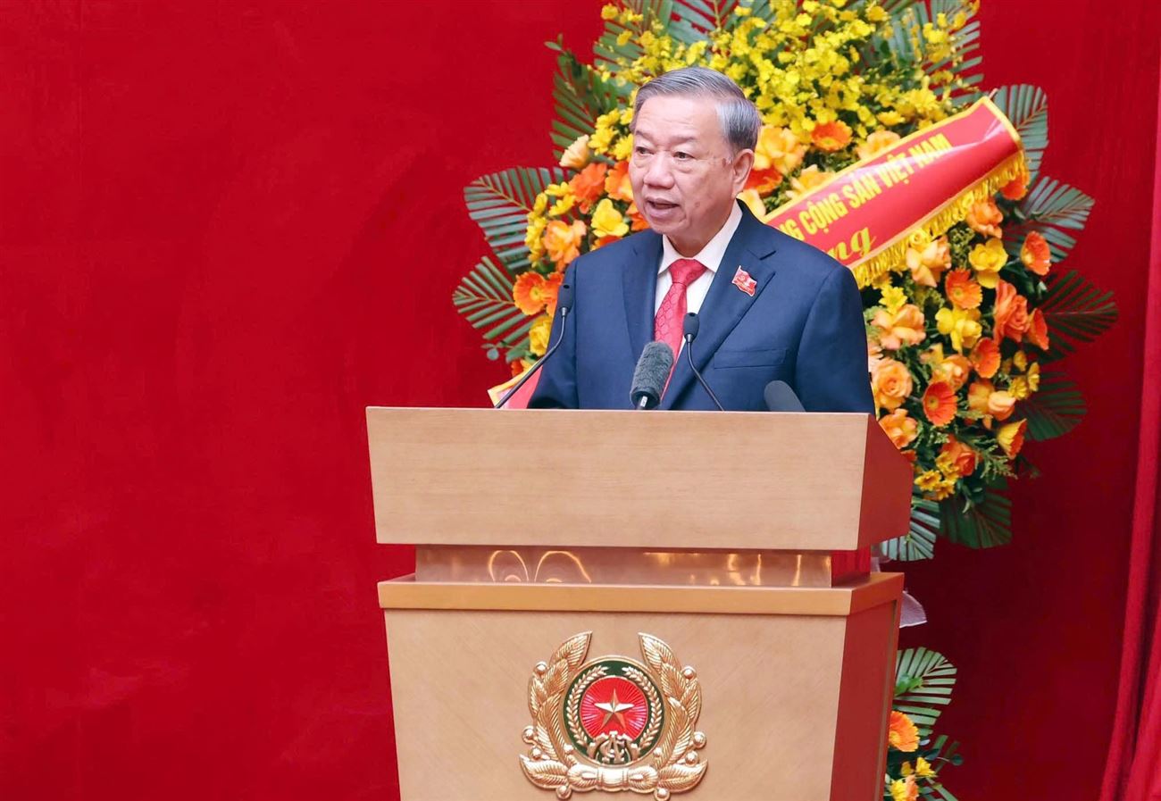 Tổng Bí thư Tô Lâm: Công an nhân dân nỗ lực bứt phá lập nên những kỳ tích mới vì Đảng, vì nước, vì dân