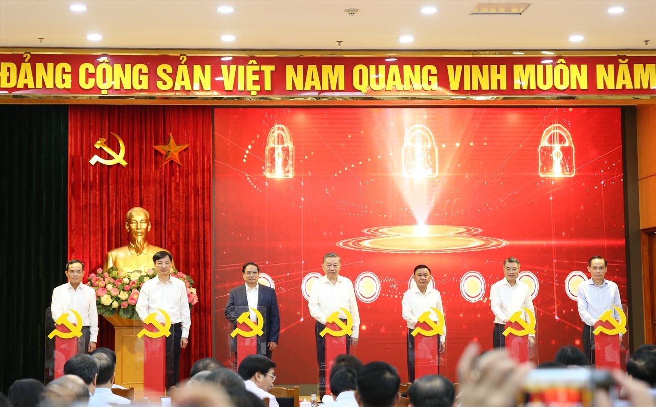 Ra mắt 3 nền tảng số phục vụ triển khai Nghị quyết số 57