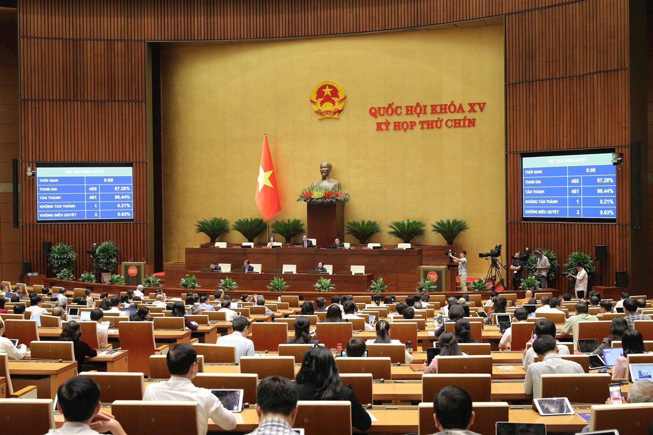 Quốc hội thông qua Nghị quyết lịch sử, Việt Nam chính thức còn 34 tỉnh, thành