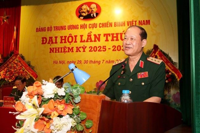 Thượng tướng Bế Xuân Trường giữ chức Bí thư Đảng uỷ Trung ương Hội Cựu chiến binh Việt Nam