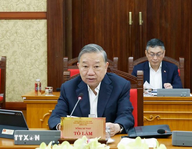 Tổng Bí thư Tô Lâm: Tuyệt đối không xảy ra tình trạng du Xuân kéo dài, lơ là nhiệm vụ