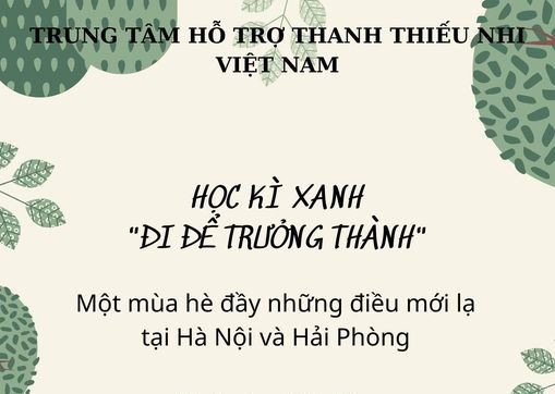 MÙA HÈ NÀY CÁC CON SẼ VUI CHƠI Ở ĐÂU NHỈ ?