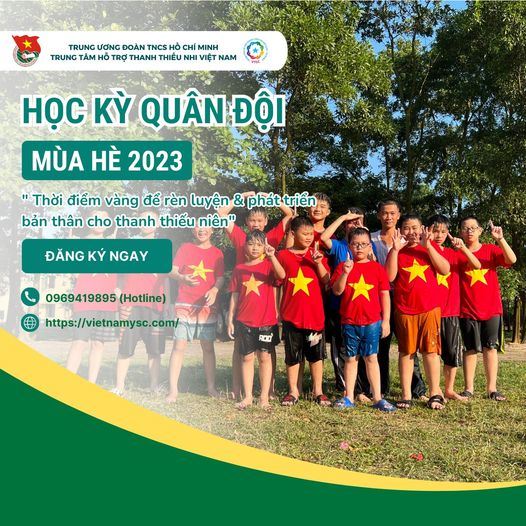 Tạo nên một mùa hè ý nghĩa cùng Học kỳ Quân đội