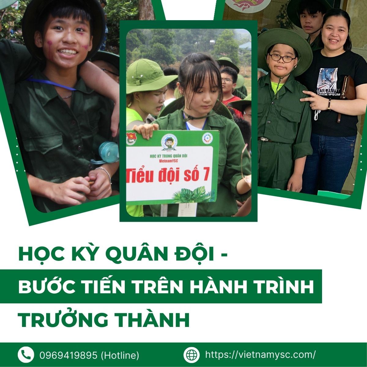 Tham gia Học kỳ Quân đội - Bước tiến trên hành trình trưởng thành