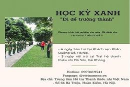 Chương trình "HỌC KỲ XANH - ĐI ĐỂ TRƯỞNG THÀNH"