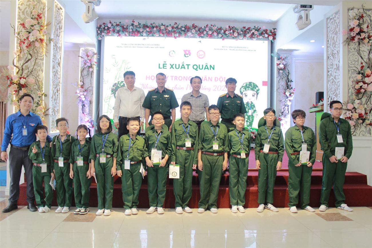 Học kỳ Quân đội - Trung tâm Hỗ trợ Thanh thiếu nhi Việt Nam 2025
