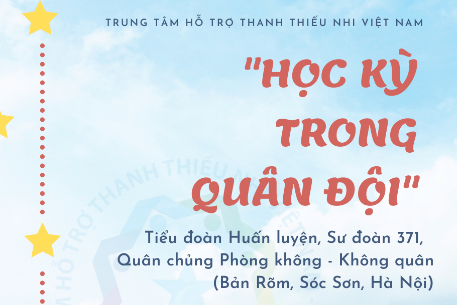 THÊM KHÓA MỚI, THÊM TRẢI NGHIỆM MỚI VỚI CHƯƠNG TRÌNH HỌC KỲ TRONG QUÂN ĐỘI 2022