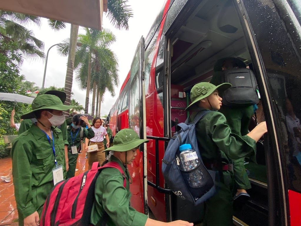 190 chiến sĩ nhí tham gia Học kỳ trong quân đội