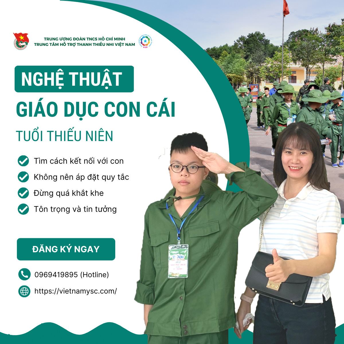 Nghệ thuật giáo dục con cái tuổi thiếu niên 